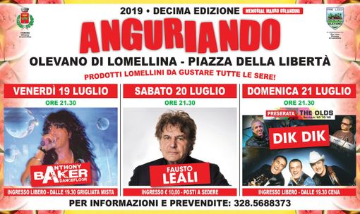 Tutti gli appuntamenti e manifestazioni da lunedì 15 a domenica 21 luglio a Vigevano e Lomellina Tutti gli appuntamenti e manifestazioni da lunedì 15 a domenica 21 luglio a Vigevano e Lomellina