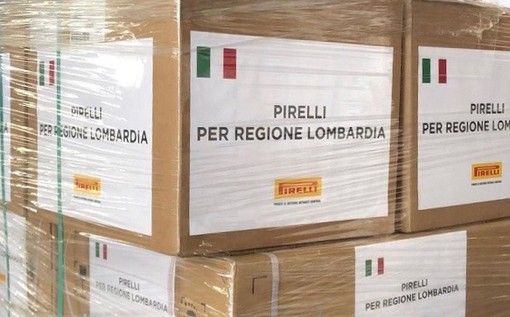 Coronavirus, Pirelli dona alla Lombardia 65 ventilatori polmonari e 20mila mascherine Coronavirus, Pirelli dona alla Lombardia 65 ventilatori polmonari e 20mila mascherine