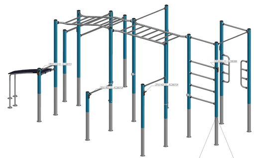 Trecate, presto al Bioparco la nuova attrezzatura per allenarsi a corpo libero