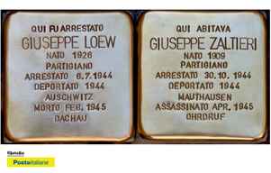 Poste Italiane partecipa alle celebrazioni per la posa delle pietre d’inciampo a Lomello Poste Italiane partecipa alle celebrazioni per la posa delle pietre d’inciampo a Lomello