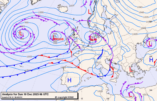 Previsioni meteo per domenica 10, lunedì 11, martedì 12 (dicembre)