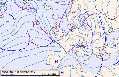 Previsioni meteo per venerdì 10, sabato 11, domenica 12 (gennaio)