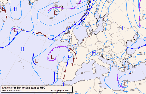 Previsioni meteo per domenica 10, lunedì' 11, martedì 12 (settembre)