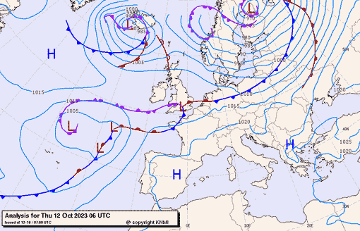 Previsioni meteo per giovedì 12, venerdì 13, sabato 14 (ottobre)
