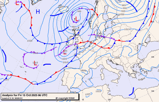 Previsioni meteo per venerdì 13, sabato 14, domenica 15 (ottobre)