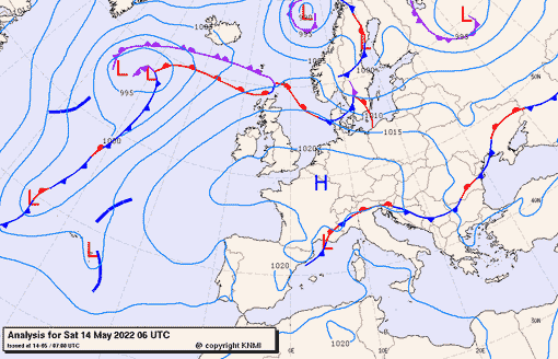 Previsioni meteo per sabato 14, domenica 15, lunedì 16 (maggio)