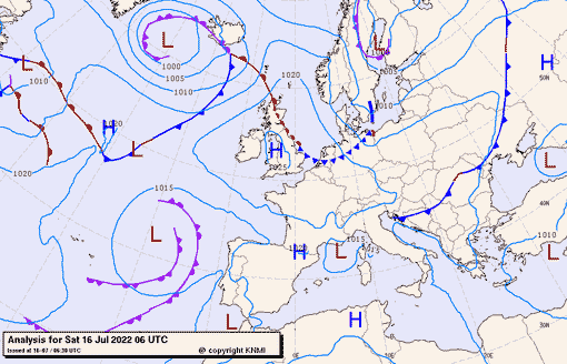 Previsioni meteo per sabato 16, domenica 17, lunedì 18 (luglio)