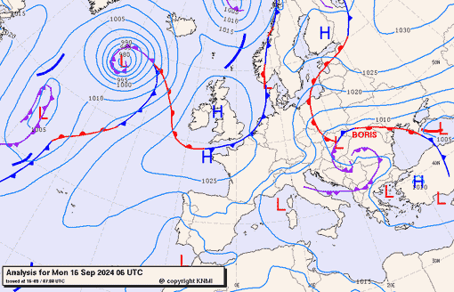 Previsioni meteo per lunedì 16, martedì 17, mercoledì 18 (settembre)