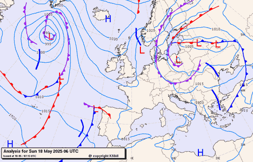 Previsioni meteo per domenica 18, lunedì 19, martedì 20 (maggio)