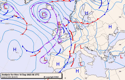 Previsioni meteo per lunedì 18, martedì 19, mercoledì 20 (settembre)
