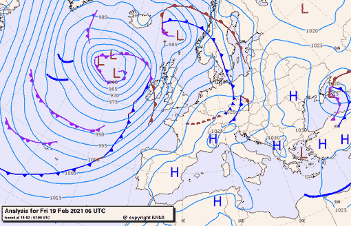 Previsioni meteo per venerdì 19, sabato 20, domenica 21 (febbraio)