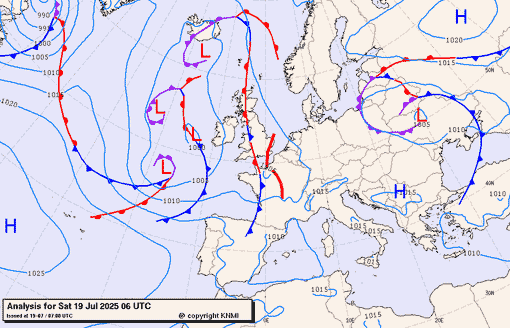 Previsioni meteo per sabato 19, domenica 20, lunedì 21 (luglio)