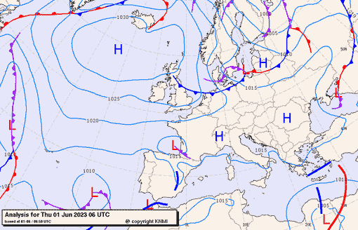 Previsioni meteo per giovedì 1, venerdì 2, sabato 3 (giugno)