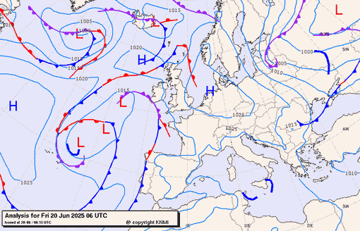 Previsioni meteo per venerdì 20, sabato 21, domenica 22 (giugno)
