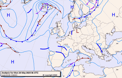 Previsioni meteo per lunedì 20, martedì 21, mercoledì 22 (maggio)