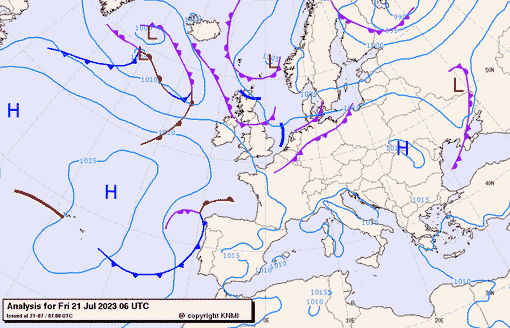 Previsioni meteo per venerdì 21, sabato 22, domenica 23 (luglio)