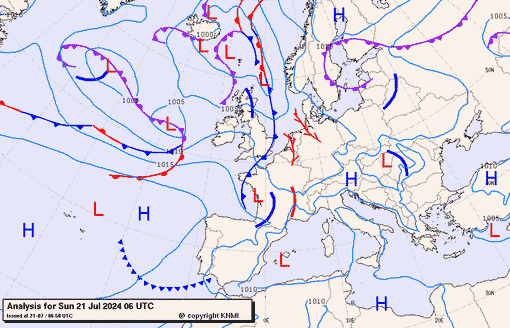 Previsioni meteo per domenica 21, lunedì 22, martedì 23 (luglio)