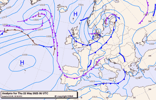 Previsioni meteo per giovedì 22, venerdì 23, sabato 24 (maggio)