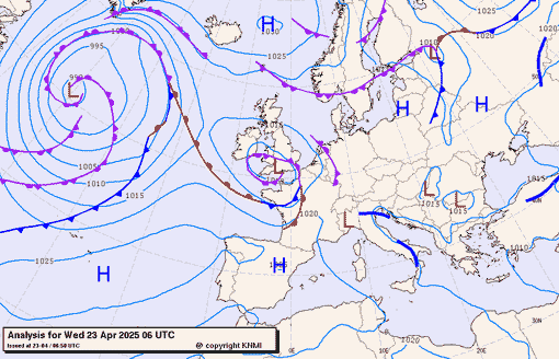 Previsioni meteo per venerdì 23, sabato 24, domenica 25 (maggio)