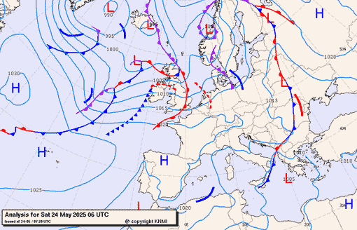 Previsioni meteo per sabato 24, domenica 25, lunedì 26 (maggio)