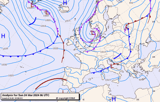Previsioni meteo per domenica 24, lunedì 25, martedì 26 (marzo)