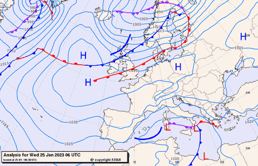 Previsioni meteo per giovedì 25, venerdì 26, sabato 27 (maggio)