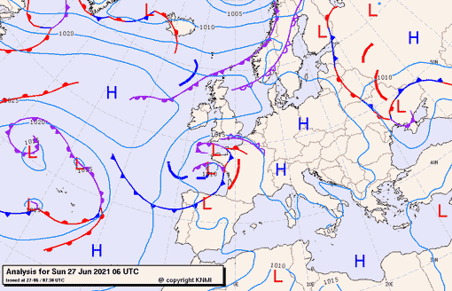 Previsioni meteo per domenica 27, lunedì 28, martedì 29 (giugno)