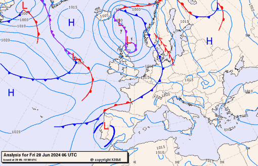 Previsioni meteo per venerdì 28, sabato 29, domenica 30 (giugno)