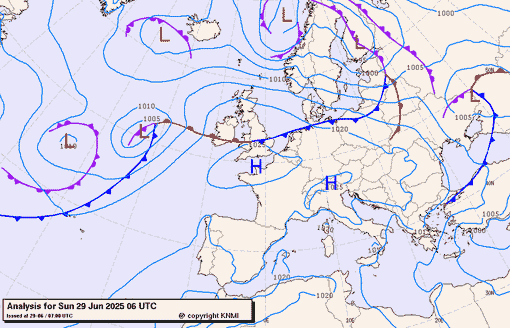 Previsioni meteo per domenica 29, lunedì 30, martedì 1 (giugno-luglio)