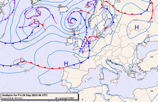 Previsioni meteo per venerdì 29, sabato 30, domenica 1 (settembre-ottobre)