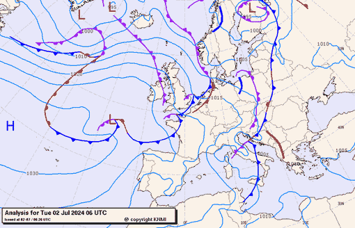 Previsioni meteo per martedì 2, mercoledì 3, giovedì 4 (luglio)