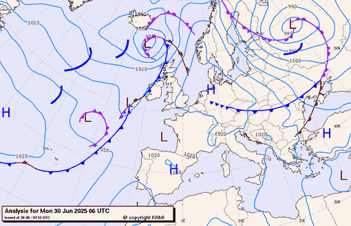 Previsioni meteo per lunedì 30, martedì 1, mercoledì 2 (giugno-luglio)