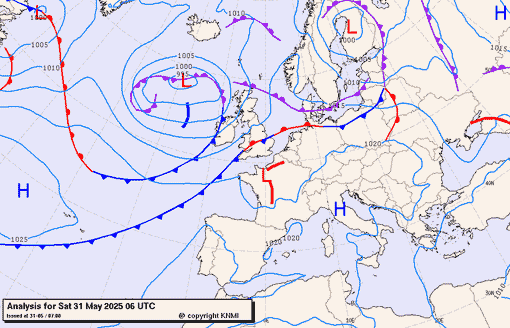 Previsioni meteo per sabato 31, domenica 1, lunedì 2 (maggio-giugno)