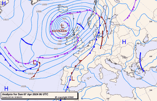 Previsioni meteo per domenica 7, lunedì 8, martedì 9 (aprile)
