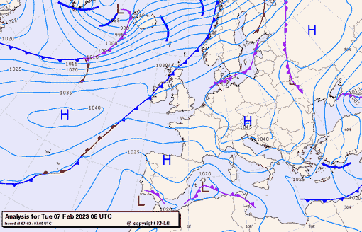 Previsioni meteo per martedì 7, mercoledì 8, giovedì 9 (febbraio)