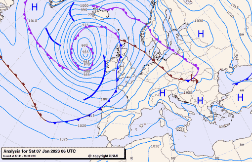Previsioni meteo per mercoledì 7, giovedì 8, venerdì 9 (giugno)
