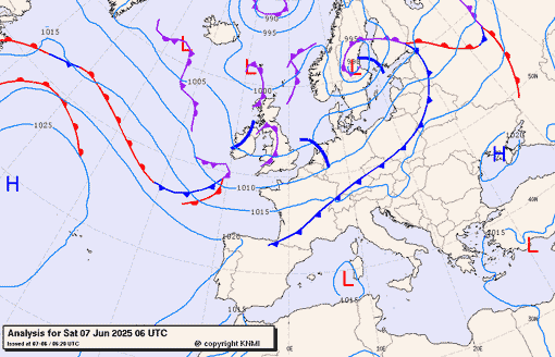 Previsioni meteo per sabato 7, domenica 8, lunedì 9 (giugno)