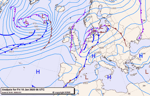 Previsioni meteo per venerdì 10, sabato 11, domenica 12 (gennaio)