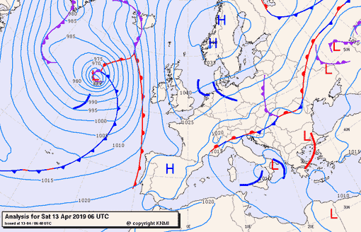 Previsioni meteo per sabato 13, domenica 14, lunedì 15 (aprile)