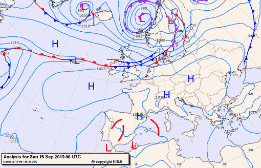 Previsioni meteo per domenica 15, lunedì 16, martedì 17 (settembre)