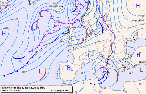 Previsioni meteo per martedì 17, mercoledì 18, giovedì 19 (novembre) Previsioni meteo per martedì 17, mercoledì 18, giovedì 19 (novembre)