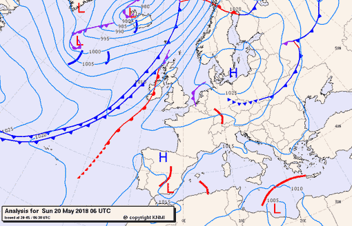 Previsioni meteo per domenica 20, lunedì 21, martedì 22 (maggio)
