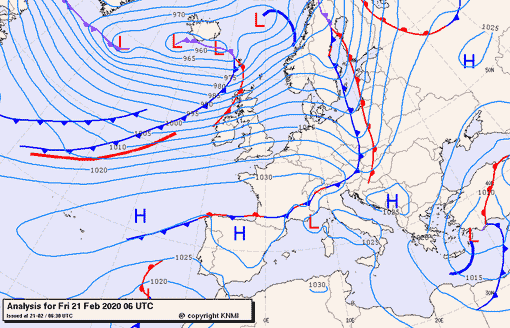 Previsioni meteo per venerdì 21, sabato 22, domenica 23 (febbraio)