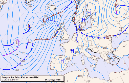 Previsioni meteo per venerdì 22, sabato 23, domenica 24 (febbraio)