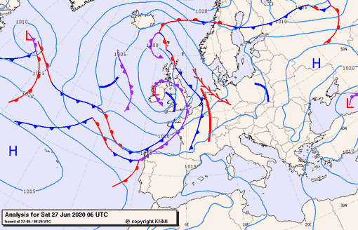 Previsioni meteo per sabato 27, domenica 28, lunedì 29 (giugno)