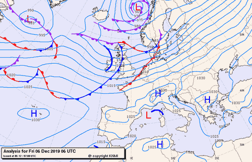 Previsioni meteo per venerdì 6, sabato 7, domenica 8 (dicembre)