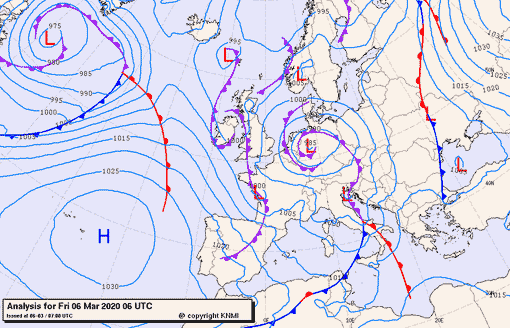 Previsioni meteo per venerdì 6, sabato 7, domenica 8 (marzo) Previsioni meteo per venerdì 6, sabato 7, domenica 8 (marzo)