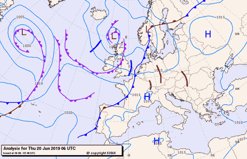 Previsioni meteo per martedì 2, mercoledì 3, giovedì 4 (giugno)
