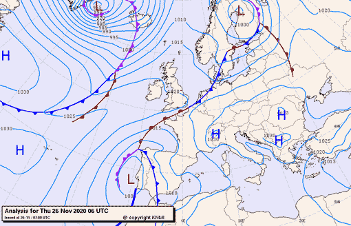 Previsioni meteo per giovedì 26, venerdì 27, sabato 28 (novembre) Previsioni meteo per giovedì 26, venerdì 27, sabato 28 (novembre)