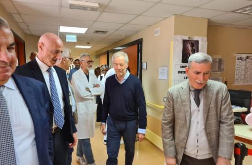 L’assessore regionale Bertolaso negli ospedali di Vigevano, Abbiategrasso e Magenta